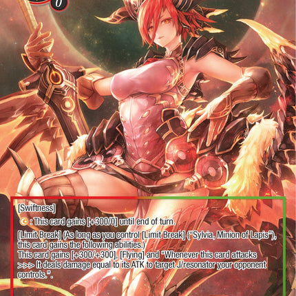 Sylvia, Minion of Lapis (Full Art) (PofA-110) [Alice Origin IV: Prologue of Attoractia]
