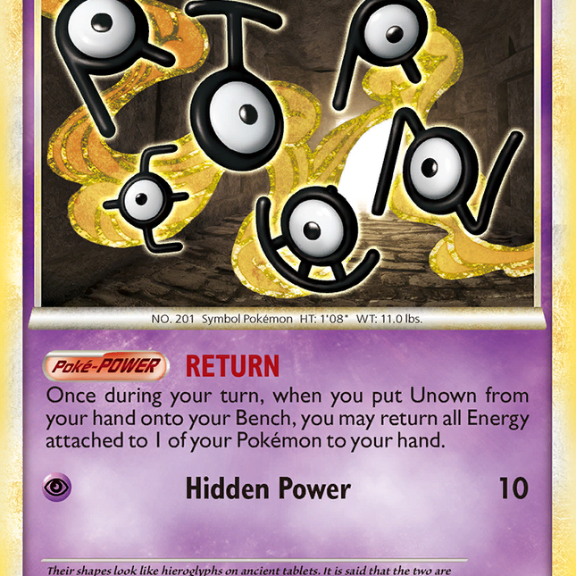 Unown (54/123) [HeartGold & SoulSilver: Base Set]