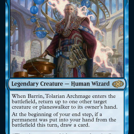 Barrin, Tolarian Archmage [Jumpstart 2022]