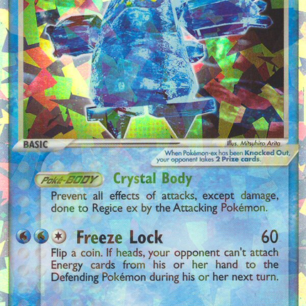 Regice ex (97/101) [EX: Hidden Legends]