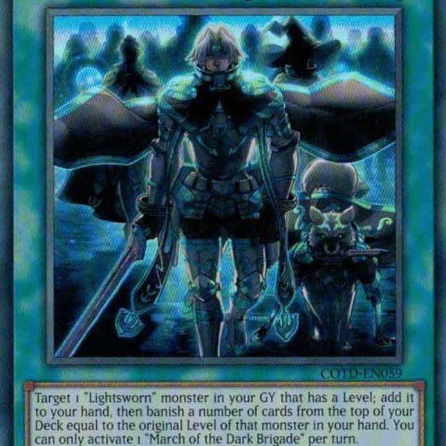 March of the Dark Brigade [COTD-EN059] Ultra Rare
