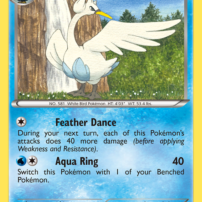 Swanna (37/114) [Black & White: Base Set]