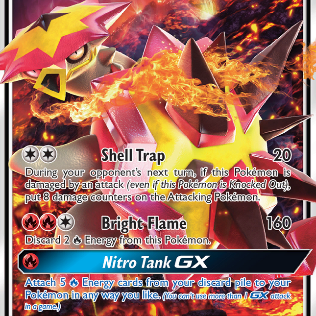 Turtonator GX (18/145) [Sun & Moon: Guardians Rising]