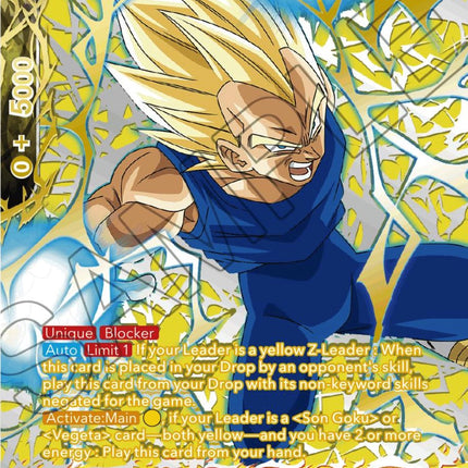 SS Vegeta, Indomitable Spirit (Gold-Stamped) (BT20-097) [Power Absorbed]