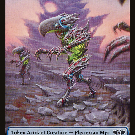 Phyrexian Myr // Spirit (14) Double-Sided Token [March of the Machine Tokens]