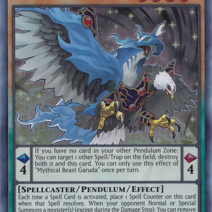 Mythical Beast Garuda [EXFO-EN023] Ultra Rare