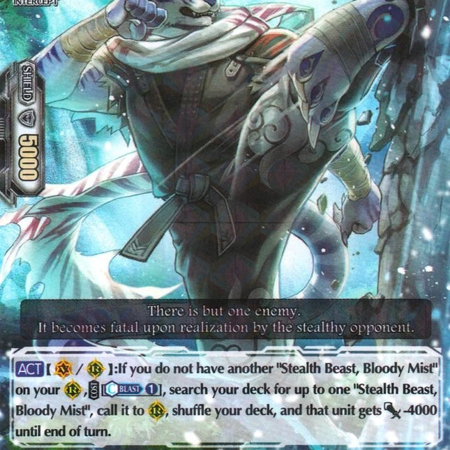 Stealth Beast, Bloody Mist (V-BT02/027EN) [Strongest! Team AL4]
