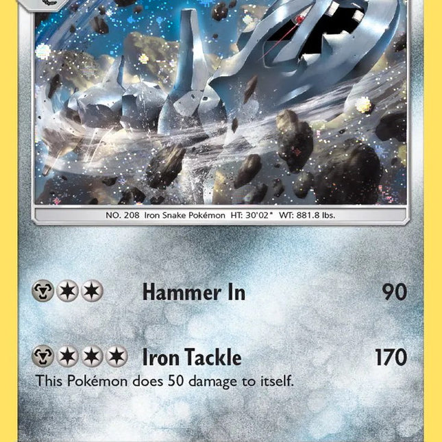 Steelix (125/214) (Cosmos Holo) [Sun & Moon: Lost Thunder]