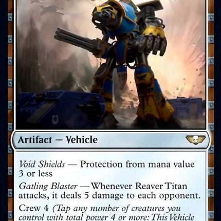 Reaver Titan [Warhammer 40,000]