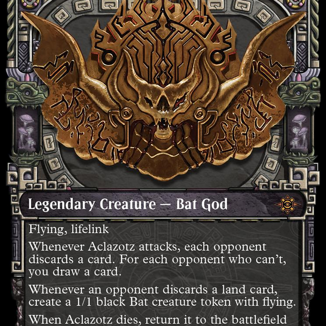 Aclazotz, Deepest Betrayal // Temple of the Dead (Showcase) [The Lost Caverns of Ixalan]