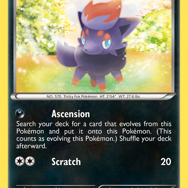 Zorua (89/113) [Black & White: Legendary Treasures]