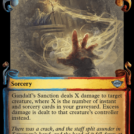 Gandalf's Sanction [The Lord of the Rings: Tales of Middle-Earth Showcase Scrolls]