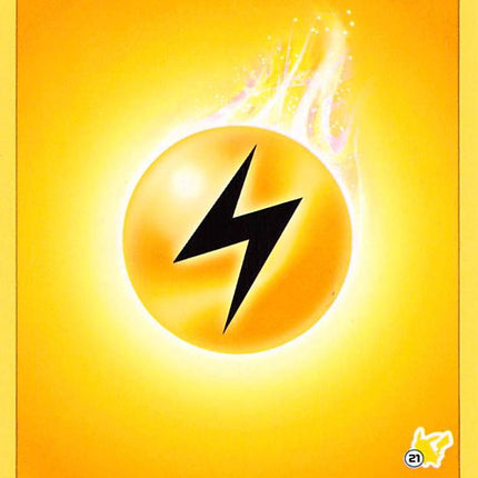 Lightning Energy (Pikachu Stamp #21) [Battle Academy 2022]