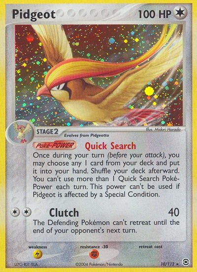 pidgeot v pokemon card value Pidgeot EX 104/108 XY Evolutions Full Art Holo Ultra Rare Pokemon Card