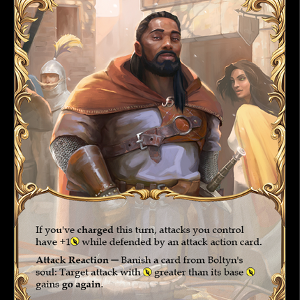 Ser Boltyn, Breaker of Dawn // Boltyn [MON029 // MON030] (Monarch)  1st Edition Normal
