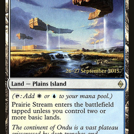 Prairie Stream [Battle for Zendikar Prerelease Promos]