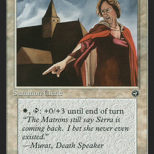 Abbey Matron (Murat Flavor Text) [Homelands]