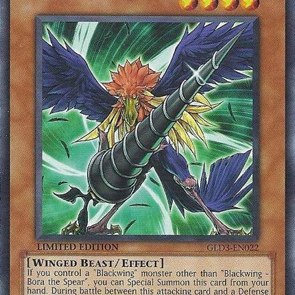 Blackwing - Bora the Spear [GLD3-EN022] Common