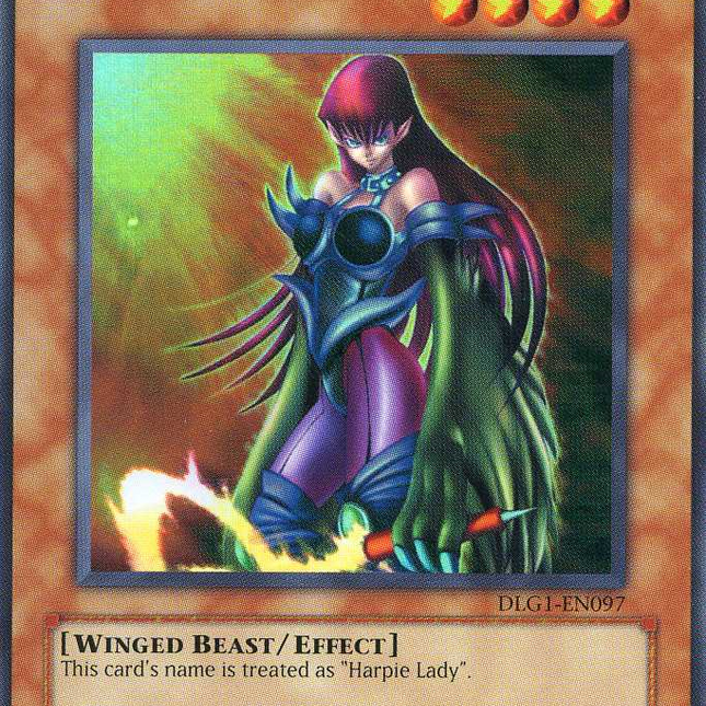 Cyber Harpie Lady [DLG1-EN097] Super Rare – TokenMTG