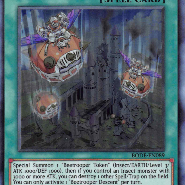 Beetrooper Descent [BODE-EN089] Ultra Rare
