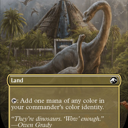 Command Tower // Commander Tower (Borderless) [Jurassic World Collection]