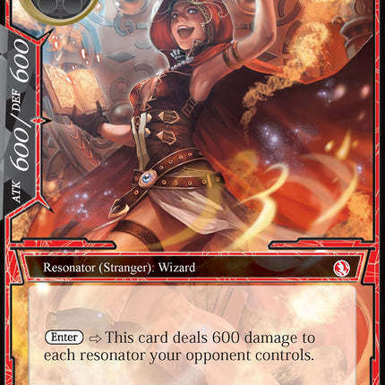 Red Wizard (Stranger) (SDAO1-013) [Alice Origin Starter Deck]