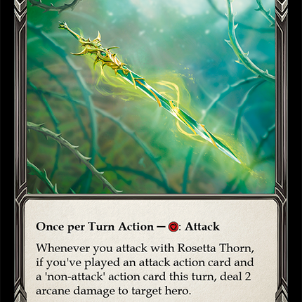 Seismic Surge // Rosetta Thorn [ELE212] (Tales of Aria)  1st Edition Normal