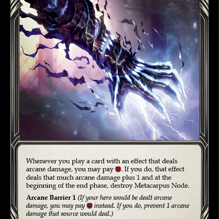 Metacarpus Node [CRU161] (Crucible of War)  1st Edition Normal