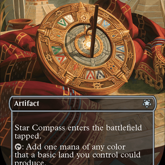 Star Compass (Borderless) [The Lost Caverns of Ixalan Special Guests]