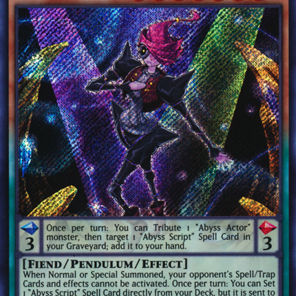 Abyss Actor - Superstar [DESO-EN018] Secret Rare