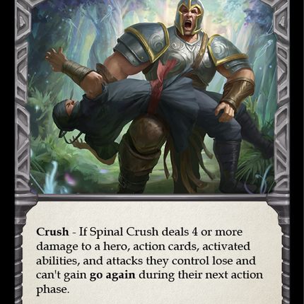 Spinal Crush [WTR044-M] (Welcome to Rathe)  Alpha Print Normal