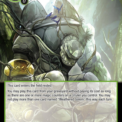 Weathered Golem (TUS-046 N) [The Underworld of Secrets]