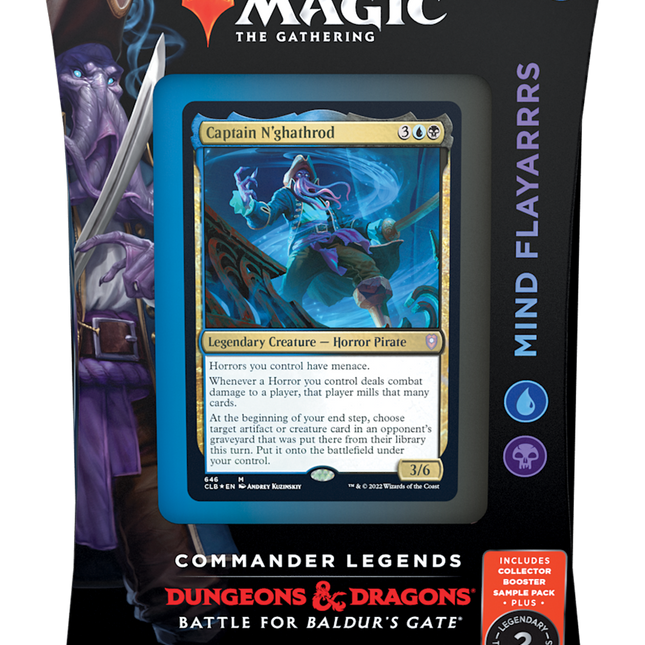 Commander Legends: Battle for Baldur's Gate - Commander Deck (Mind Flayarrrs)
