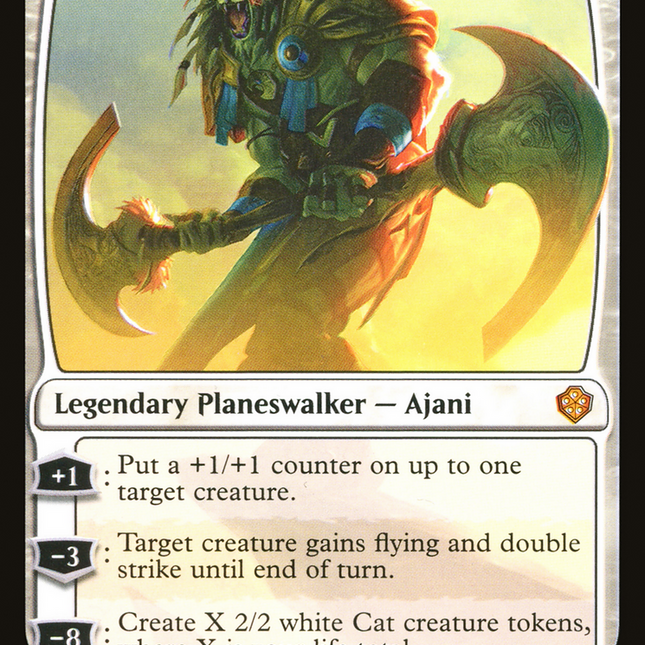 mtg ajani commander deck Magic The Gathering - Vengeant - Duel Decks: Ajani vs Nicol Bolas or planeswalker card from among them and put it into your hand Niv-Mizzet Reborn PLANESWALKER Commander Deck