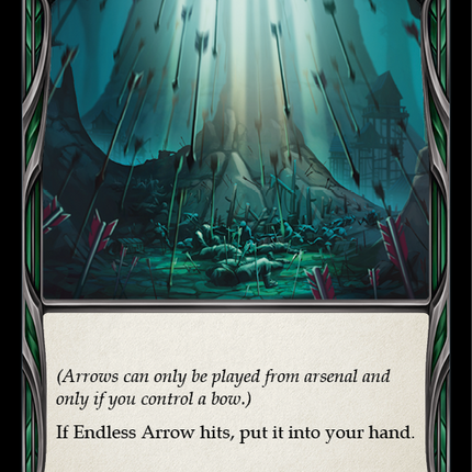 Endless Arrow [ARC045-S] (Arcane Rising)  1st Edition Normal
