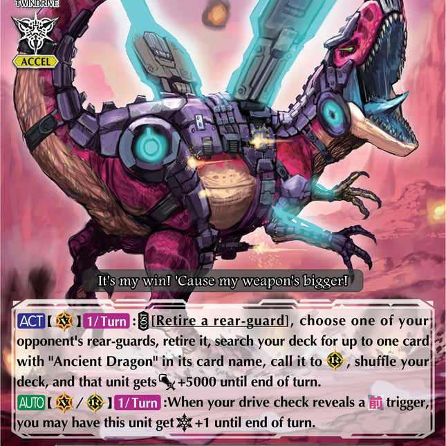True Ancient Dragon, Bladromeus (V-BT10/009EN) [Phantom Dragon Aeon]