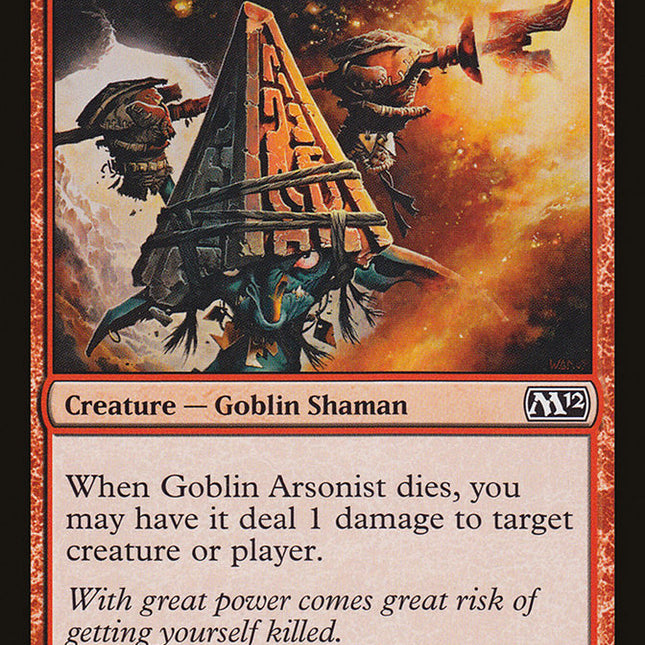 Goblin Arsonist [Magic 2012]