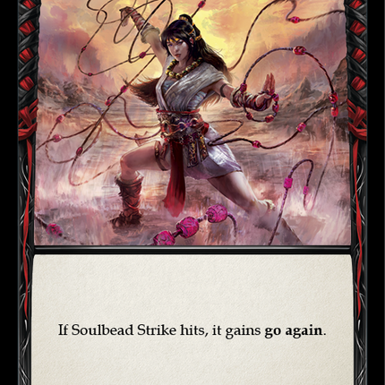 Soulbead Strike (Blue) [CRU068] (Crucible of War)  1st Edition Normal