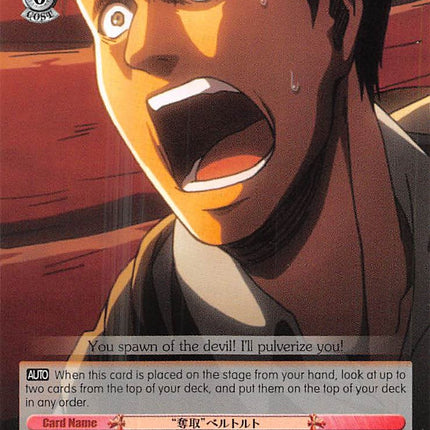 "Dispossession" Bertholdt (AOT/S50-E072 C) [Attack on Titan Vol. 2]
