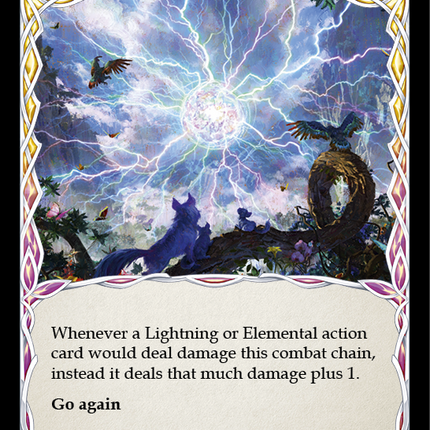 Ball Lightning (Yellow) [U-ELE187] (Tales of Aria Unlimited)  Unlimited Normal