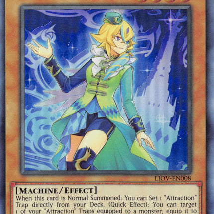 Amazement Attendant Comica [LIOV-EN008] Ultra Rare