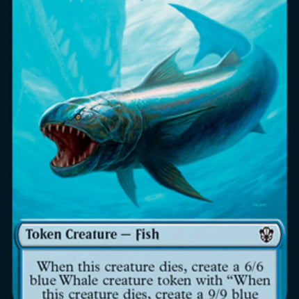 Beast (010) // Fish Double-Sided Token [Commander 2021 Tokens]