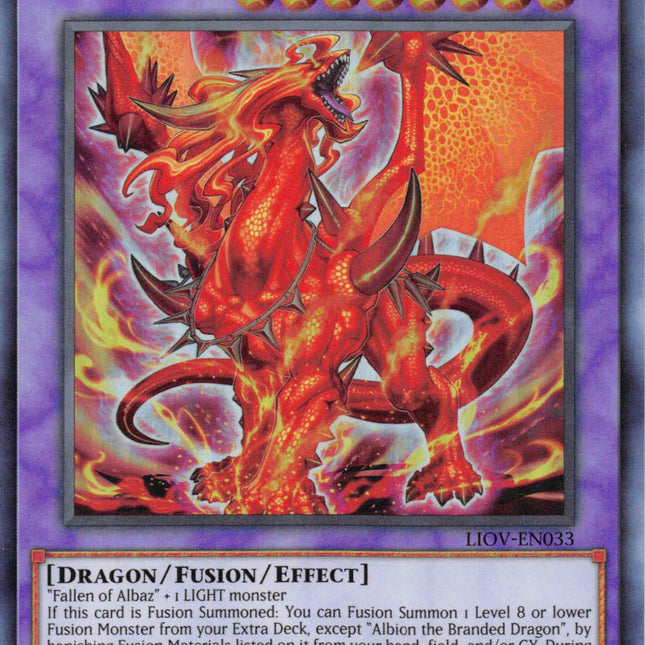 Albion the Branded Dragon [LIOV-EN033] Ultra Rare