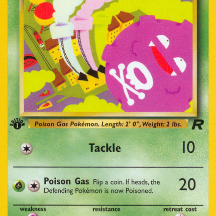 Koffing (58/82) [Team Rocket 1st Edition]
