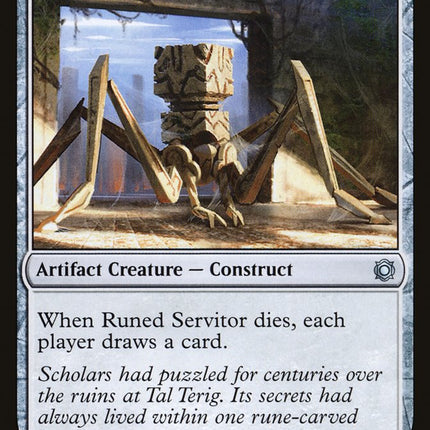 Runed Servitor [Conspiracy: Take the Crown]