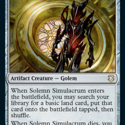 Solemn Simulacrum [Dungeons & Dragons: Adventures in the Forgotten Realms Commander]