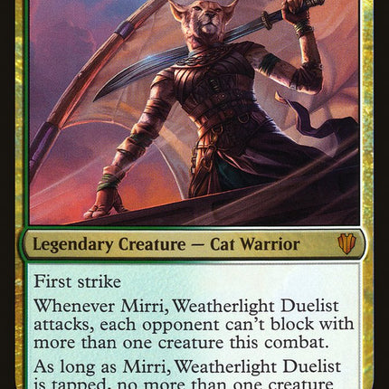 Mirri, Weatherlight Duelist [Commander 2017]