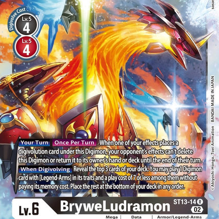 BryweLudramon [ST13-14] [Starter Deck: Ragnaloardmon]