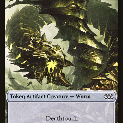 Elephant // Wurm (029) Double-Sided Token [Double Masters Tokens]