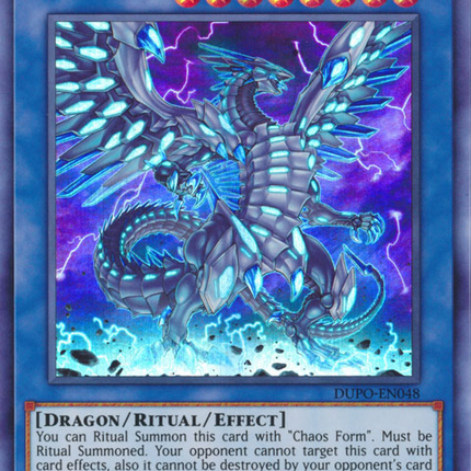 Blue-Eyes Chaos MAX Dragon [DUPO-EN048] Ultra Rare